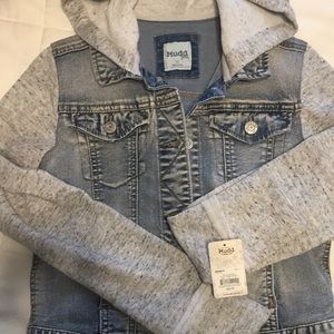 Hooded Denim Jacket
